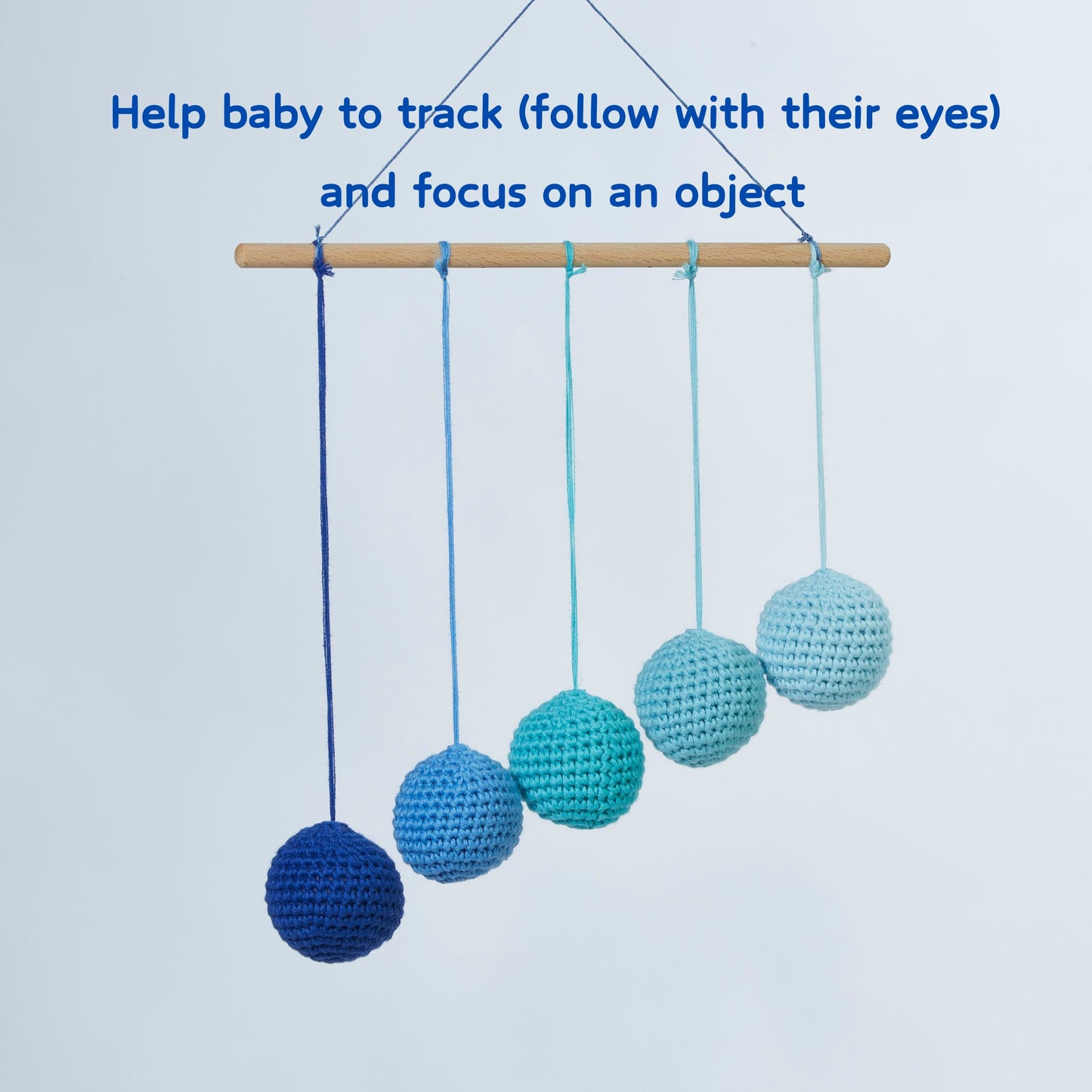 Montessori Gobbi Mobile Blue