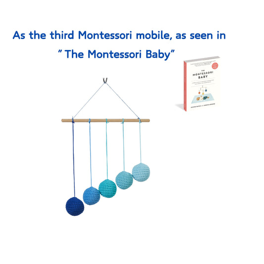 Montessori Gobbi Mobile Blue